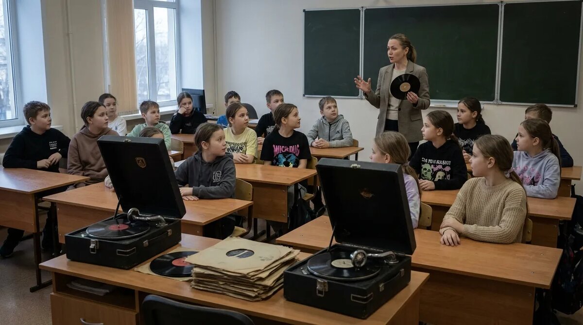 Магия звука. Урок Граммофоники в школе и детском саду