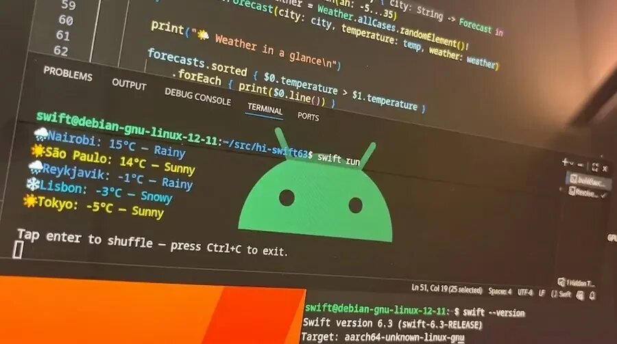Язык Swift от Apple официально приходит на Android, стирая границы в разработке приложений