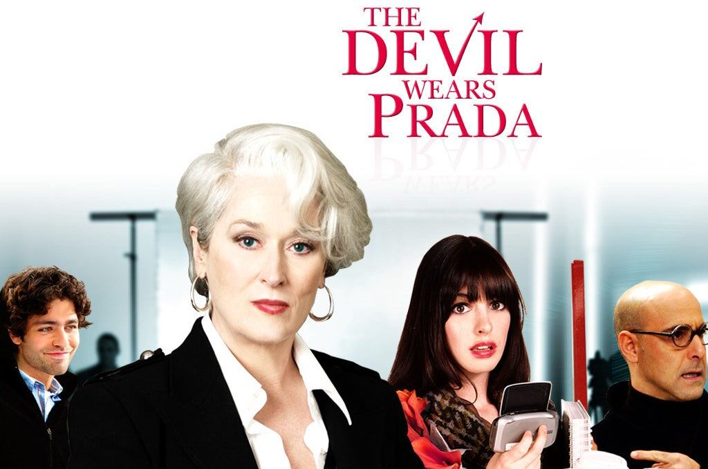  Постер к фильму «The Devil Wears Prada» («Дьявол носит Prada»).