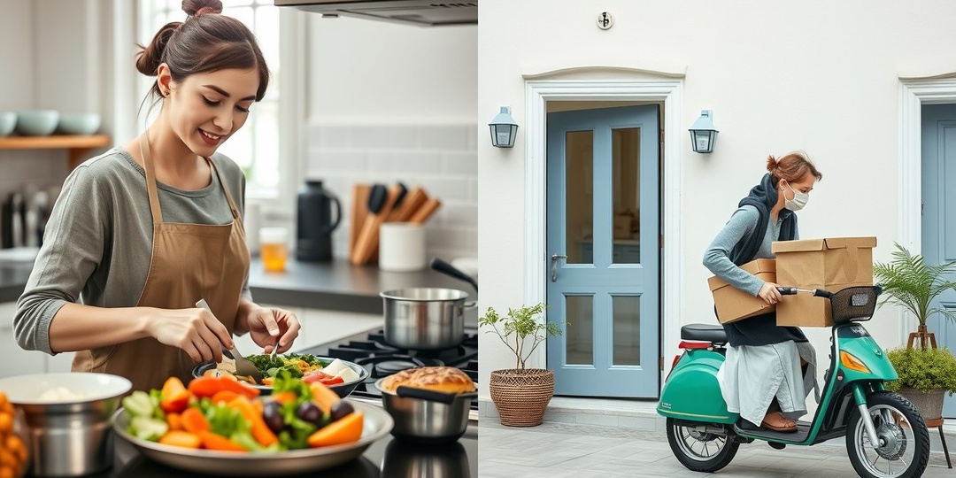 Домашняя еда против доставки: расчет реальной экономии
