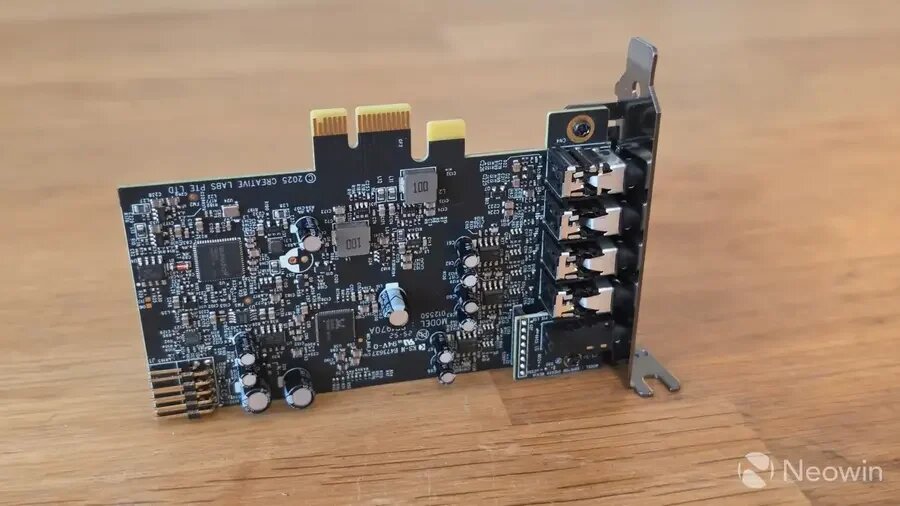 Creative выпускает «Sound Blaster Audigy FX Pro», и у нас есть один образец для обзора