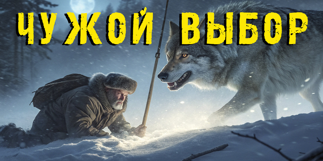 Через 50 лет волк узнал старого хозяина в метель. История из жизни.