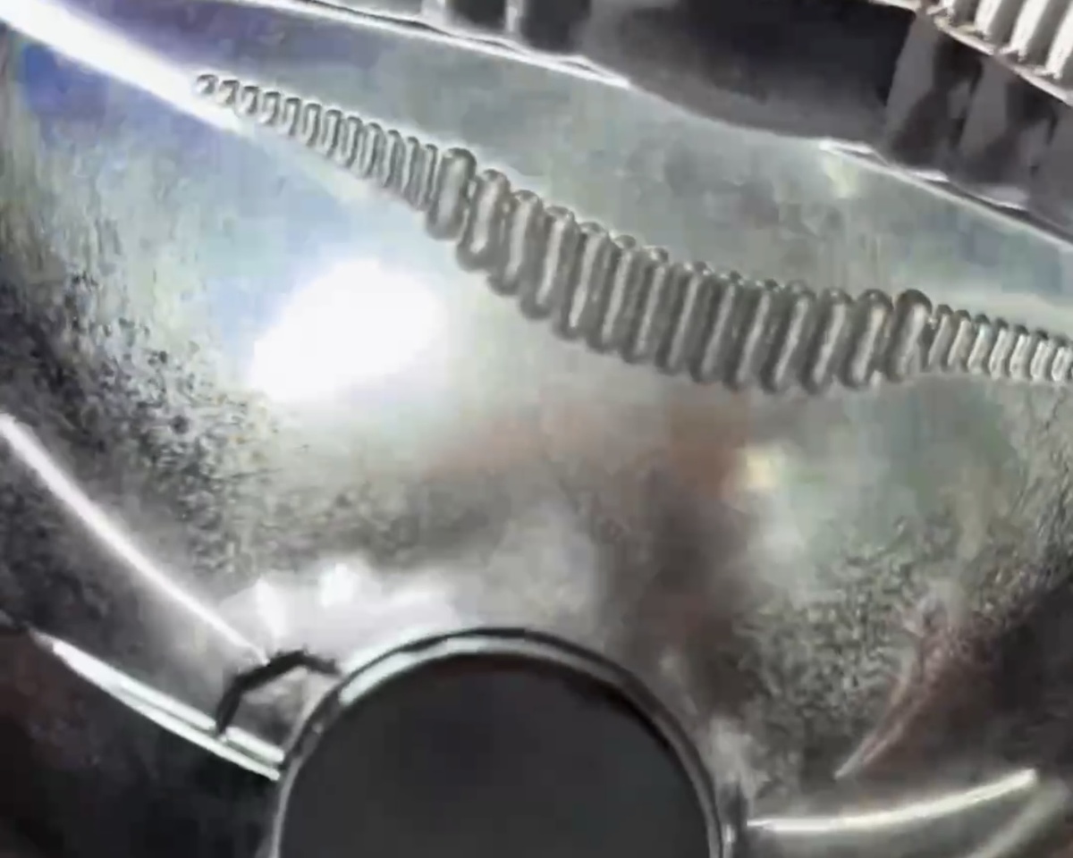 вот так выглядел выгоревший отражатель