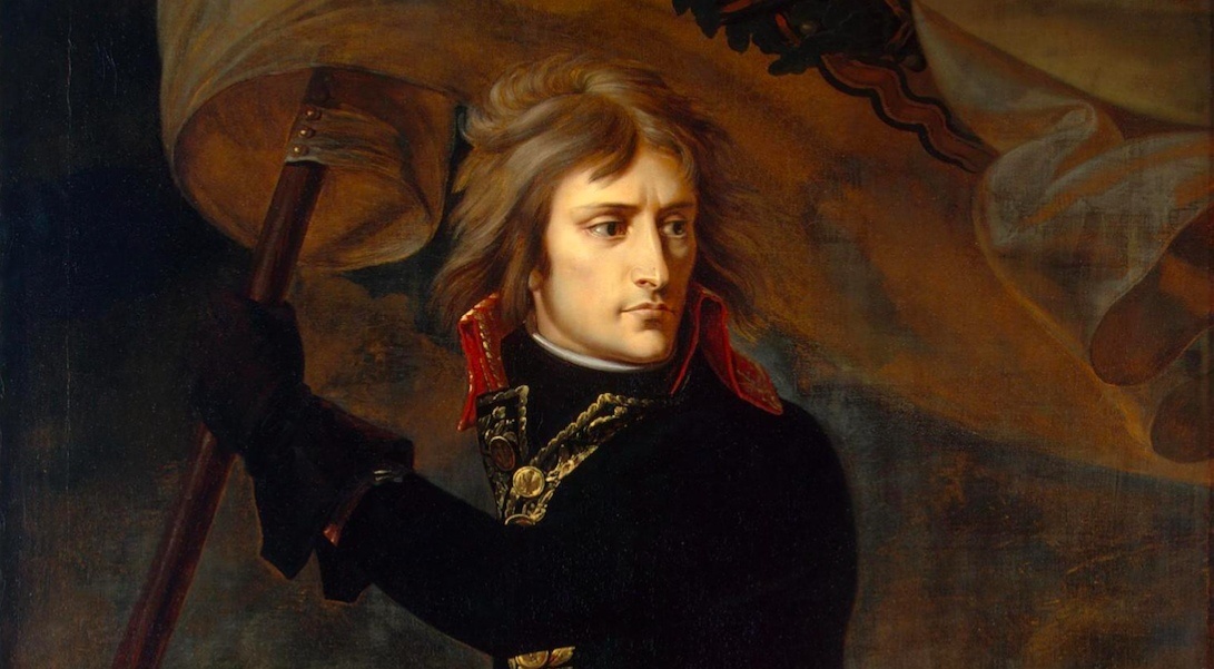 Наполеон Бонапарт на Аркольском мосту. Картина французского художника Антуана-Жана Гро. 