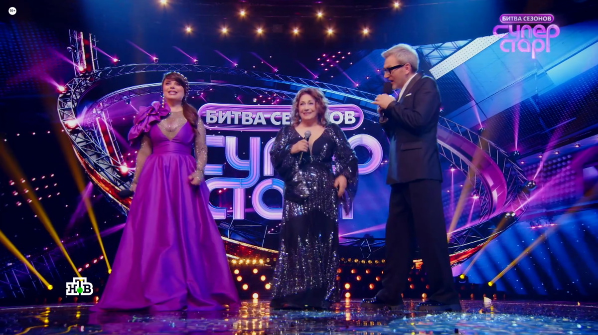 Наташа Королёва, Ксения Георгиади, и Вадим Такменёв.