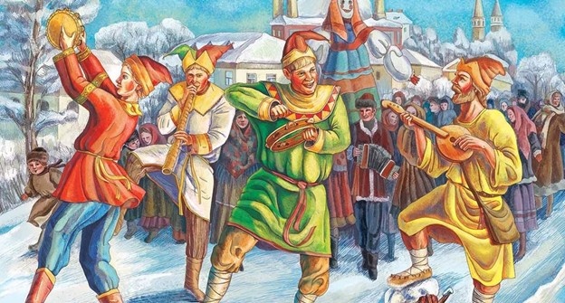Скоморохи-потешники Фото из открытого доступа