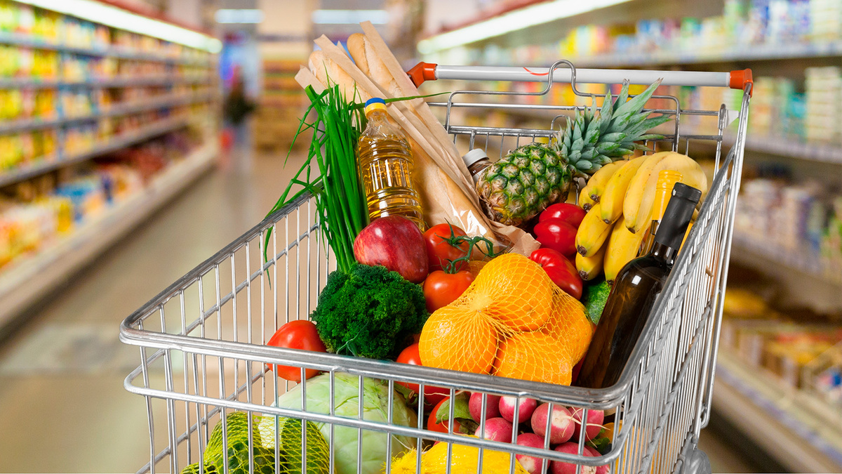 Цены на продукты в России 