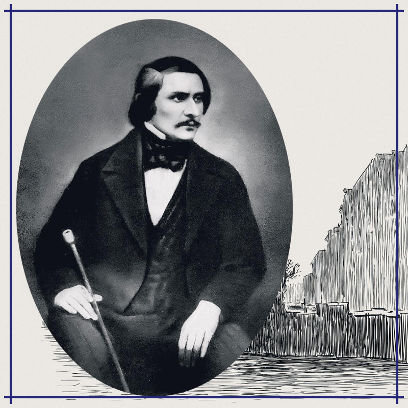 Единственная фотография Николая Васильевича Гоголя, 1845 год
Фото: Rustock/Vostock photo