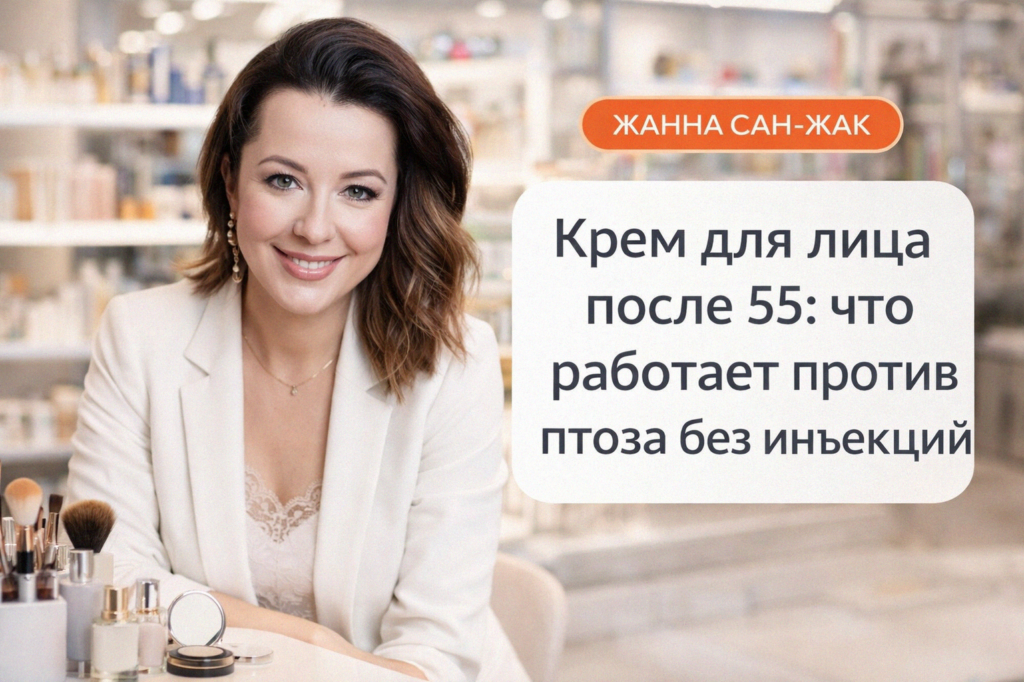    После 55 главная проблема — не морщины, а птоз и потеря рельефа. Разбираем, какие лифтинговые активы в креме дают видимый результат при зрелой коже. boringband38