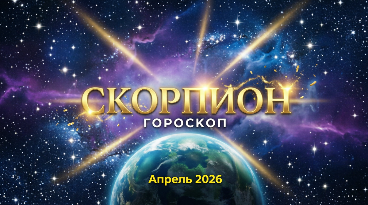 Гороскоп на апрель для Скорпионов