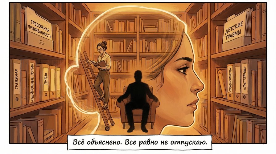 Прошла терапию и всё знаю — но не могу отпустить бывшего почему