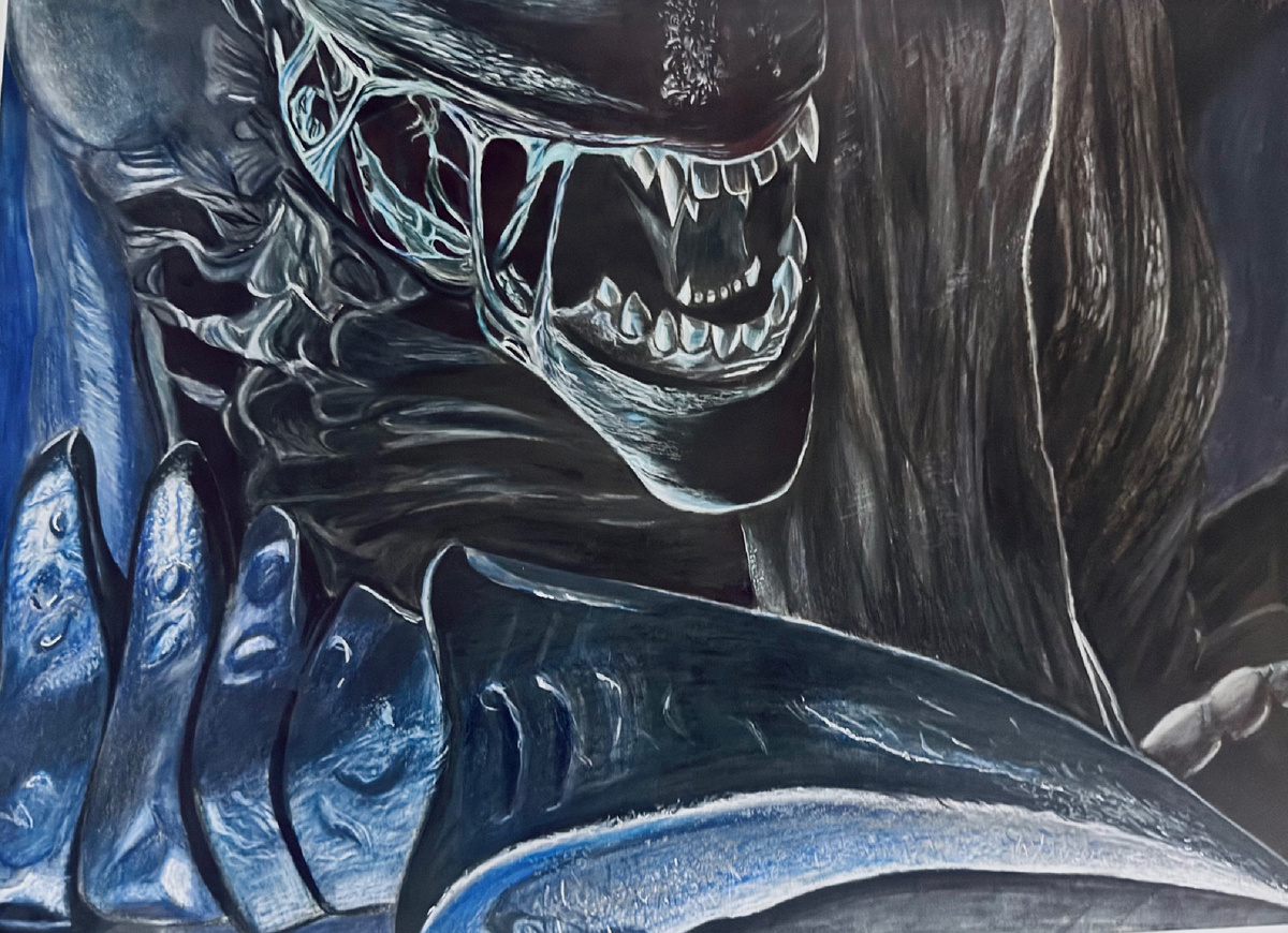 Мой рисунок. Формат А3. Карандаши и маркеры.