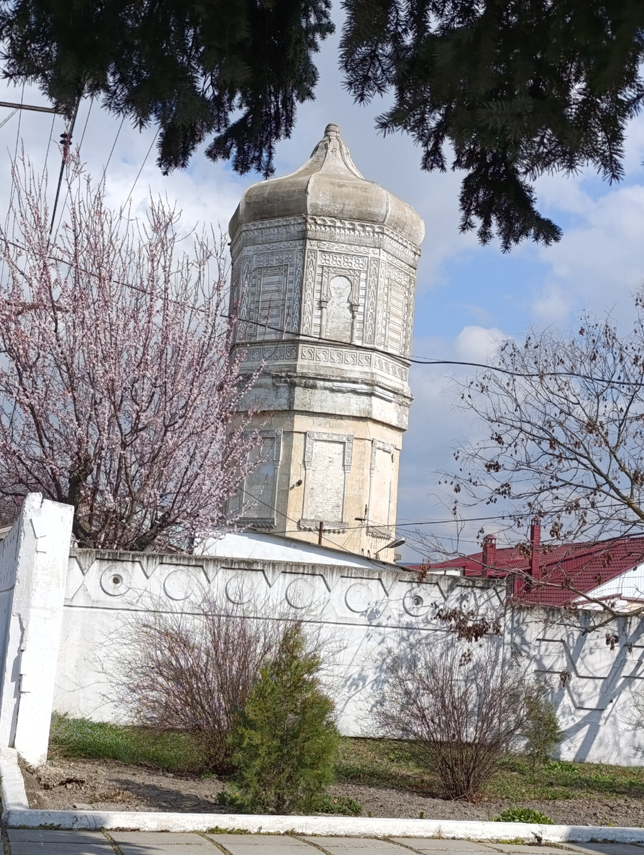 Башня в посёлке Почтовый, там собственно, я саженцы брала. 