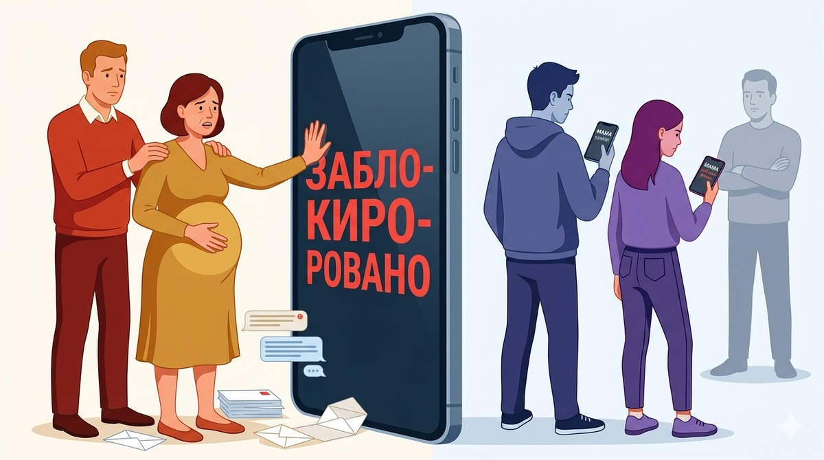 Вышла замуж и забеременела в 42 года — дети заблокировали меня везде. "Ты нас опозорила, мама"