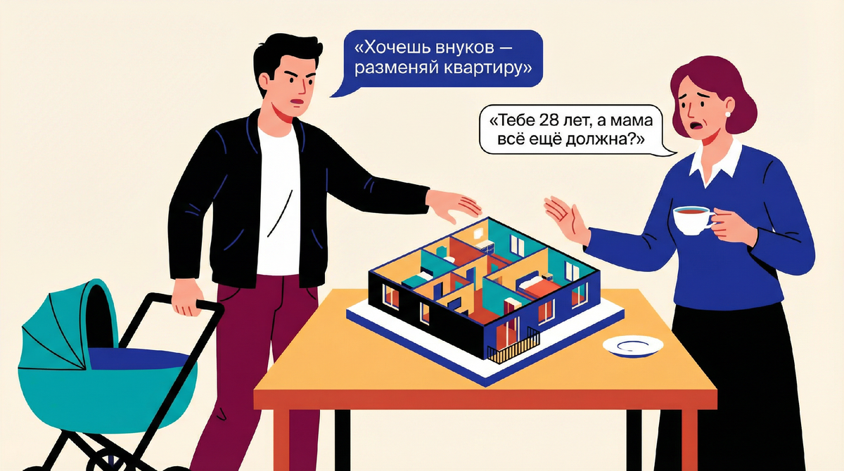 Сын заявил: «Хочешь внуков — разменяй свою пятикомнатную». Я чуть чаем не подавилась от такой наглости