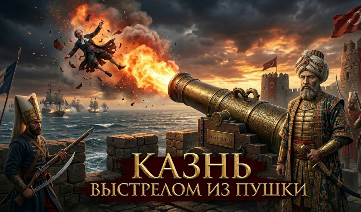 КАЗНЬ ВЫСТРЕЛОМ ИЗ ПУШКИ