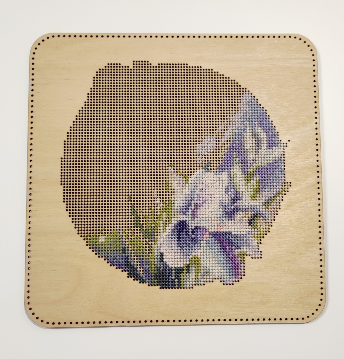 Так выглядит моя вышивка сейчас