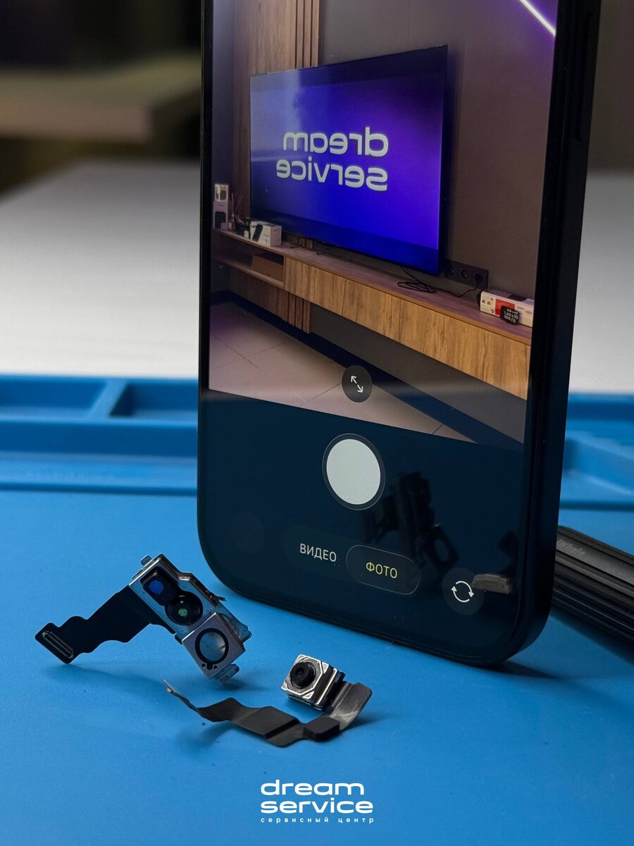 Замена задней камеры на iPhone 