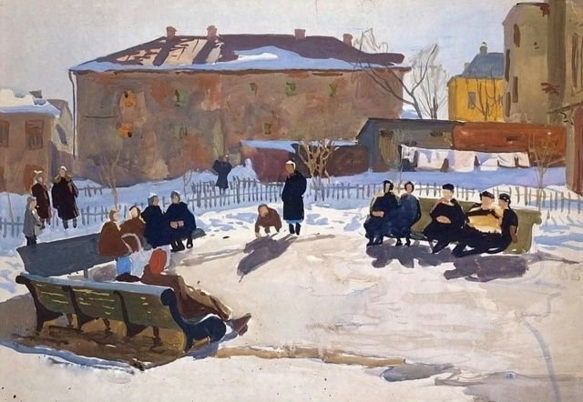 Виктор Попков. «Весна». 1960