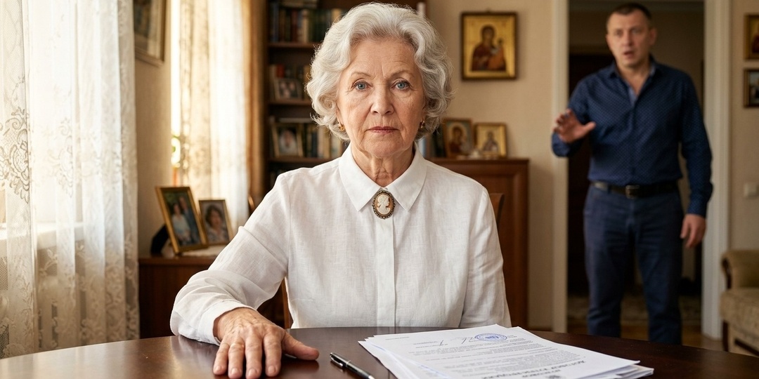 «Мам, тебе скоро не понадобится, перепиши квартиру на меня». Ответ матери заставил сына побледнеть