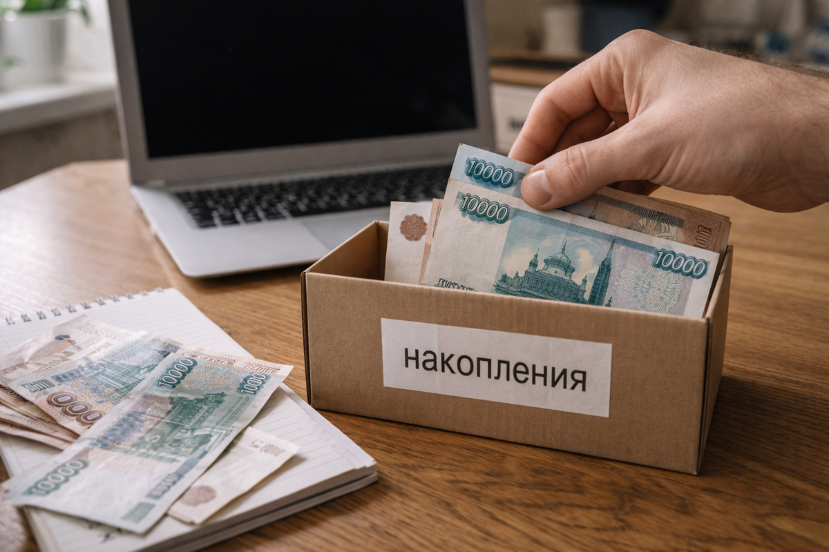 Когда сначала откладываешь, а потом подстраиваешься под остаток