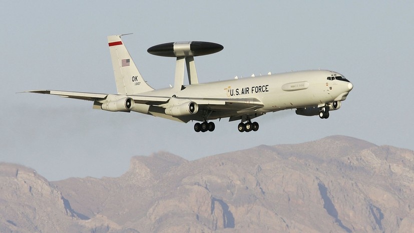 В США оценили потери от уничтожения Boeing E-3 Sentry в результате иранского удара