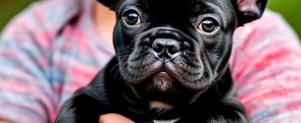 Четырёхлетний Арсений из Череповца получил в подарок французского бульдога от имени Президента России