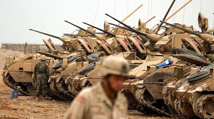    TNS VIA ZUMA США продолжают перебрасывать в ближневосточный регион десятки тысяч военнослужащих