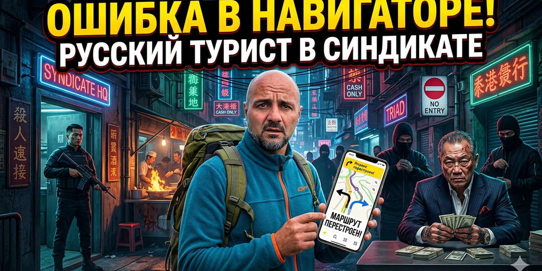 Ошибка в навигаторе: как русский турист случайно оказался в центре азиатского синдиката