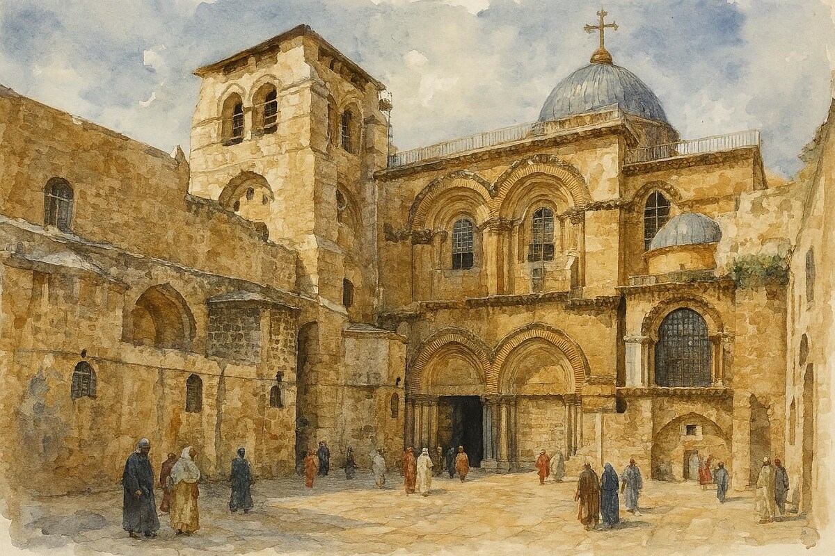 Недопуск латинского патриарха был связан с мерами безопасности.  Фото: Изображение сгенерировано с помощью ИИ / Маргарита Неклюдова