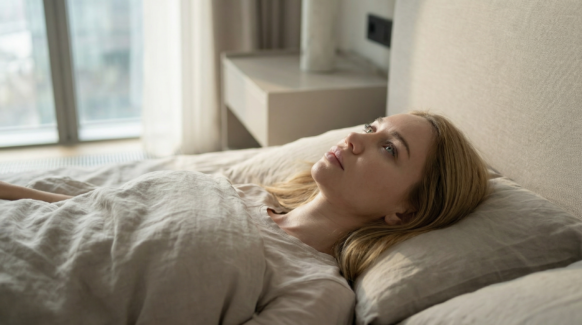 Муж хороший, дети здоровы, дом есть. А я просыпаюсь и не хочу вставать