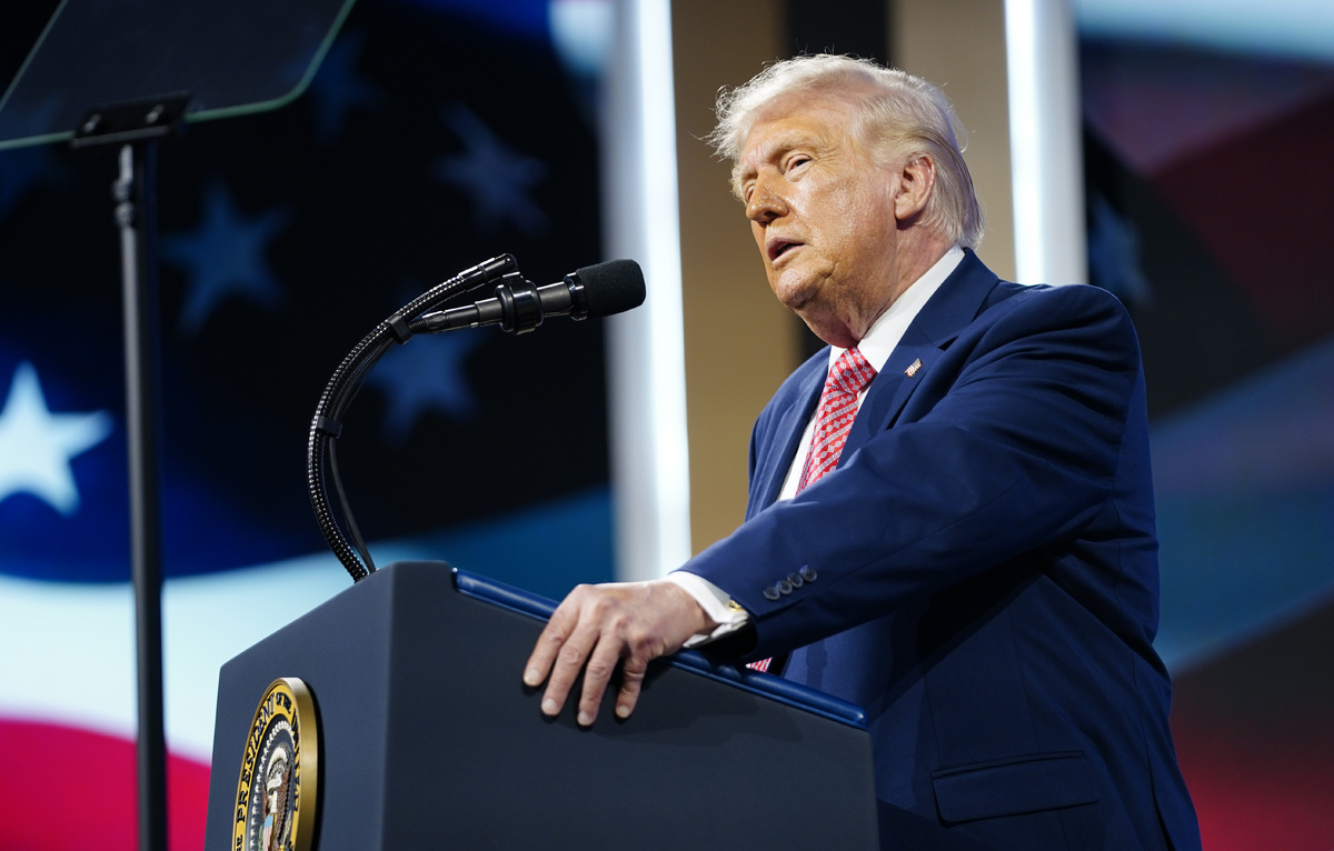    Президент США Дональд Трамп  Nathan Howard/Getty Images