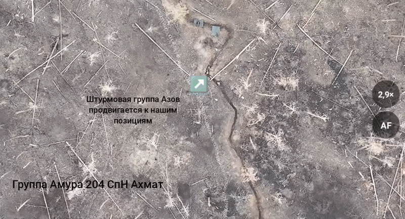    Так "Канада" гонял "азовцев"* по окопам. Видео предоставлено "Канадой"