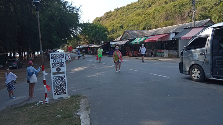 Место сбора туристов.