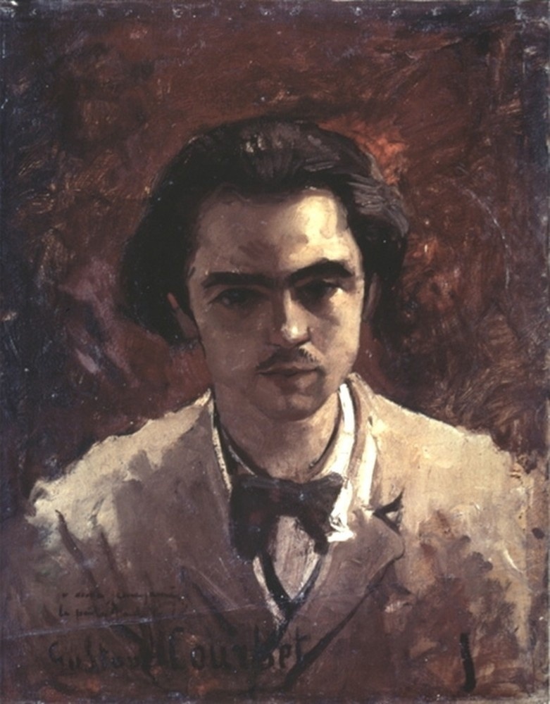 Paul Marie Verlaine. Картина кисти Гюстава Курбе, 1871 (холст, масло)
