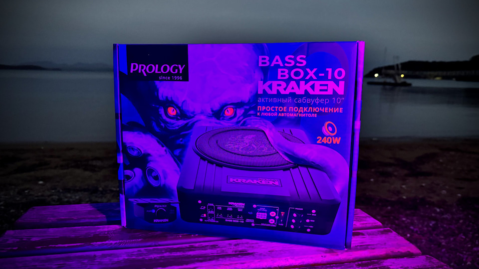 Обзор PROLOGY KRAKEN BASS BOX-10