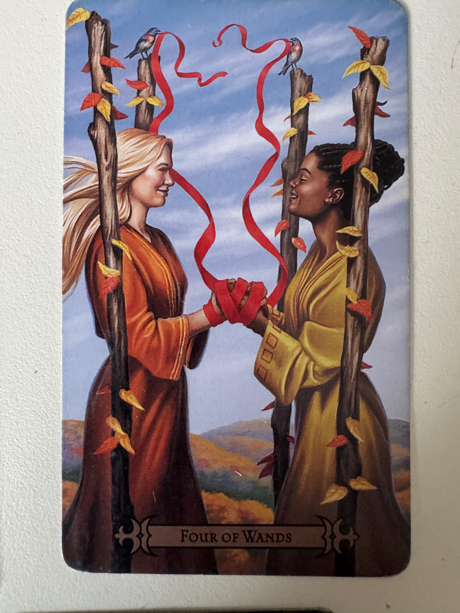 Четверка жезлов 