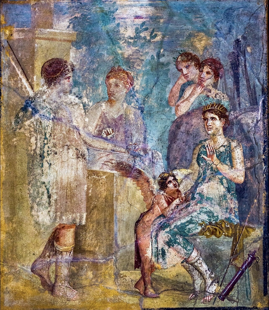 Фреска в Помпеях, из Интернета. 