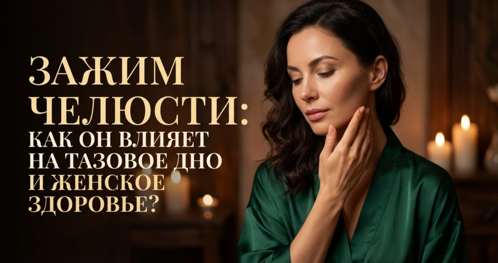 Зажим челюсти: как он влияет на тазовое дно и женское здоровье?