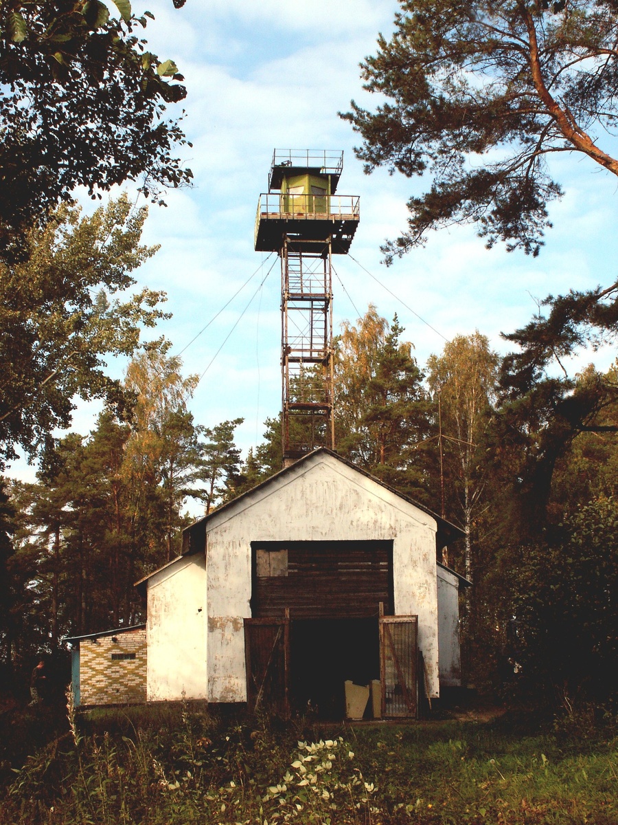 Пограничный пост на острове. 2001 год 