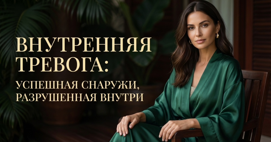 Внутренняя тревога: успешная снаружи, разрушенная внутри