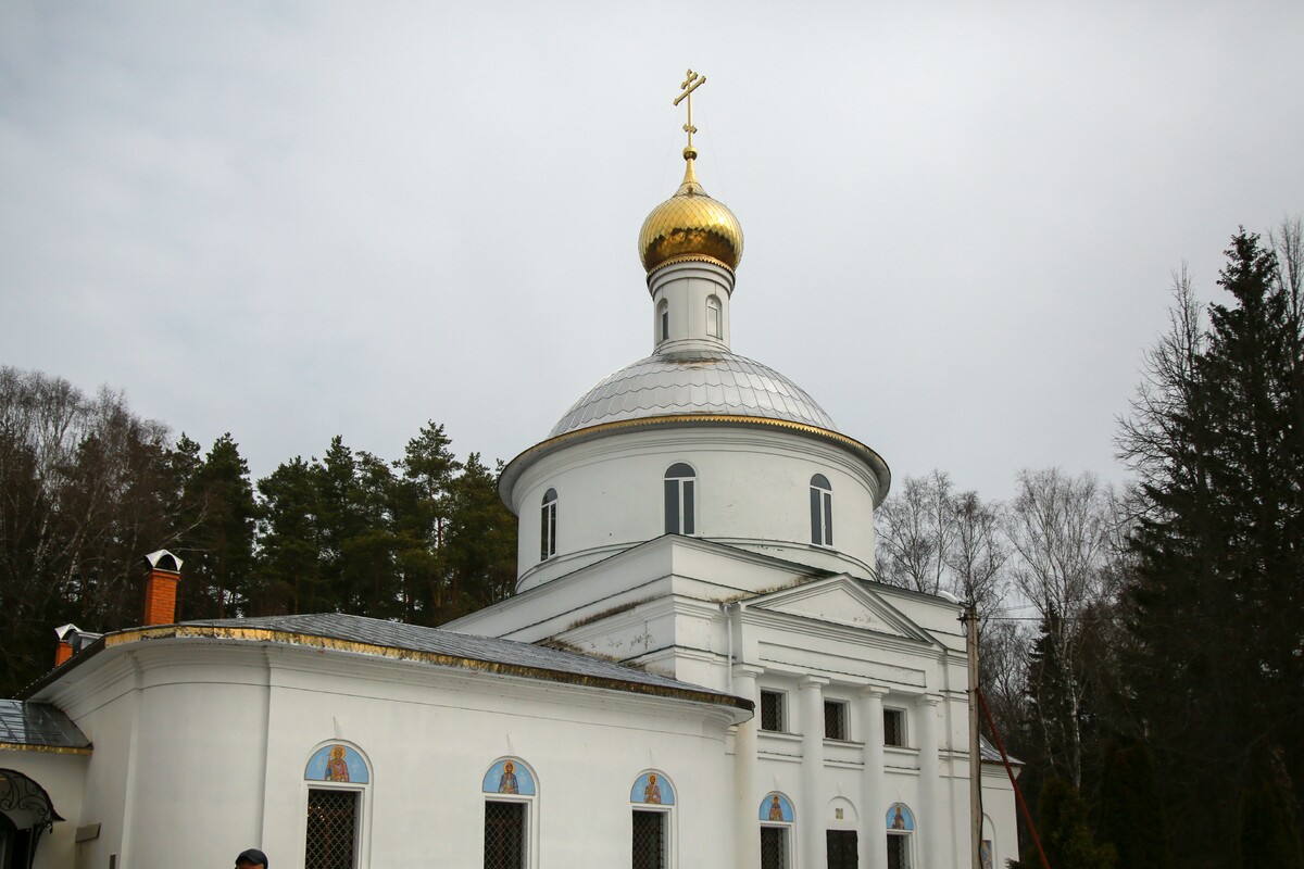 Фото: МТРК "Мир"/Игорь Медведев. Храм Андрея Первозванного в деревне Новоселово