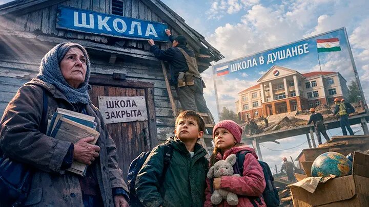 Аттракцион неслыханной щедрости для неблагодарных соседей: Их детям – школы, нашим – вымершее село