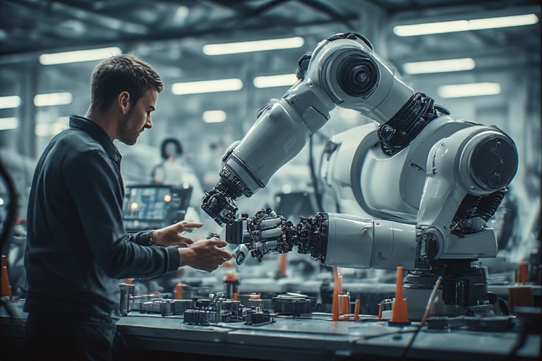 На самом деле роботы не отбирают работу, а становятся коллегами. Человек и машина на заводе — это тандем, где точность ИИ дополняет творческий подход человека.