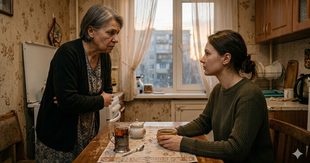 «Ты обязана нам помочь» — сказала мать, и дочь впервые ответила: нет