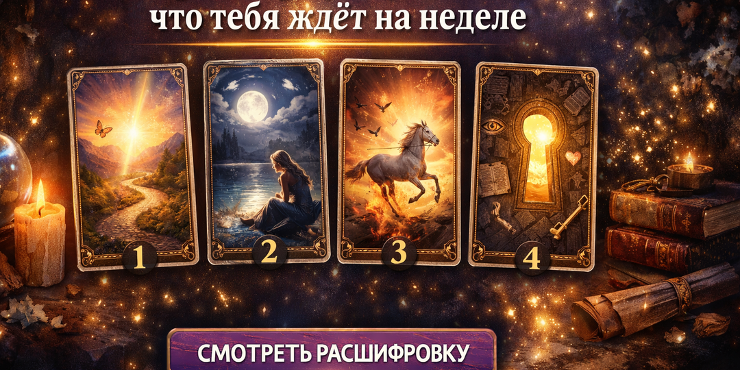 Психологический текст: выбери карту - и узнай, что приготовила тебе эта неделя