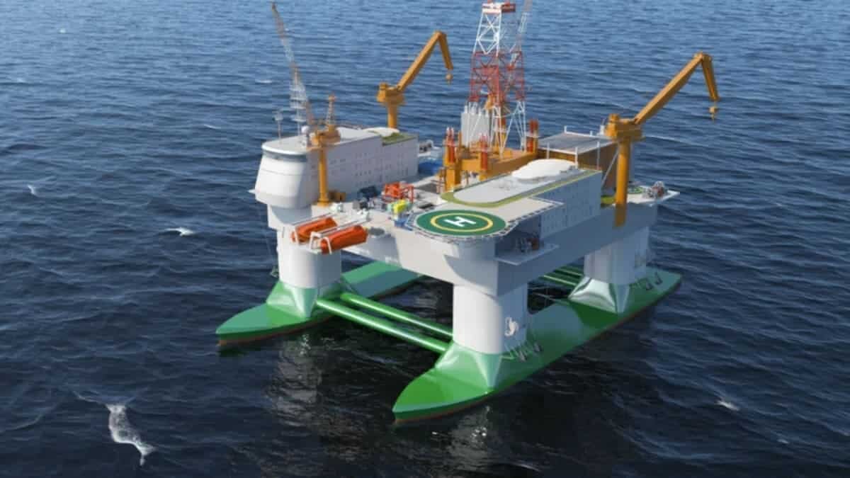    Проект сверхкрупной морской исследовательской платформы / © Tencent