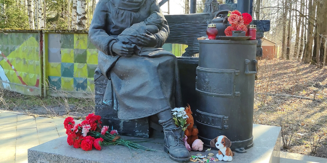 Посетили с детьми Парк воинской славы во Всеволожске.