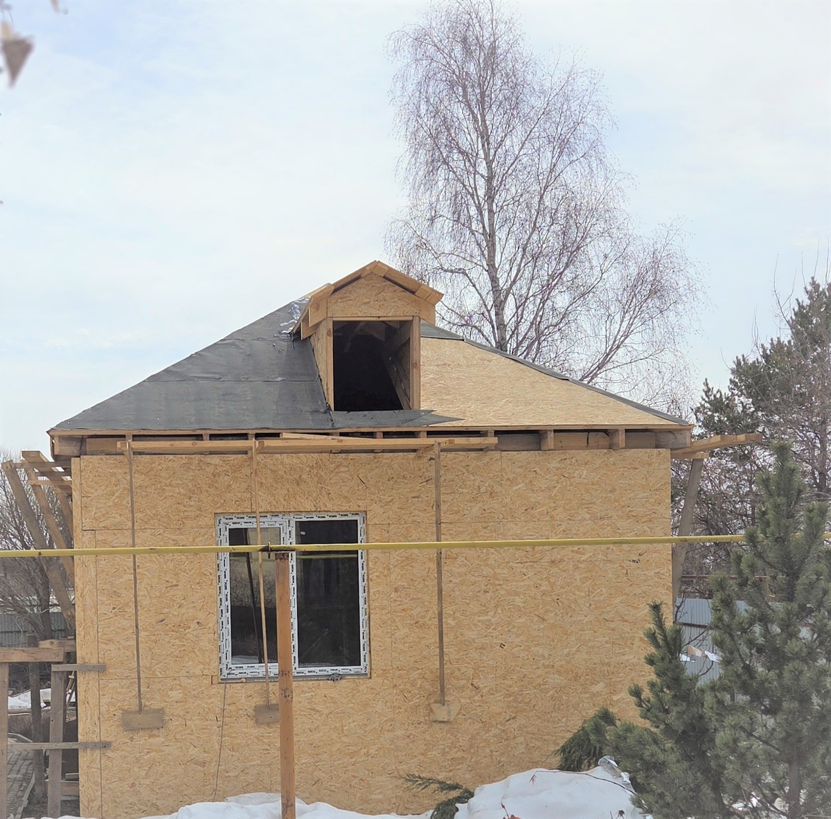 Домик - вид сзади