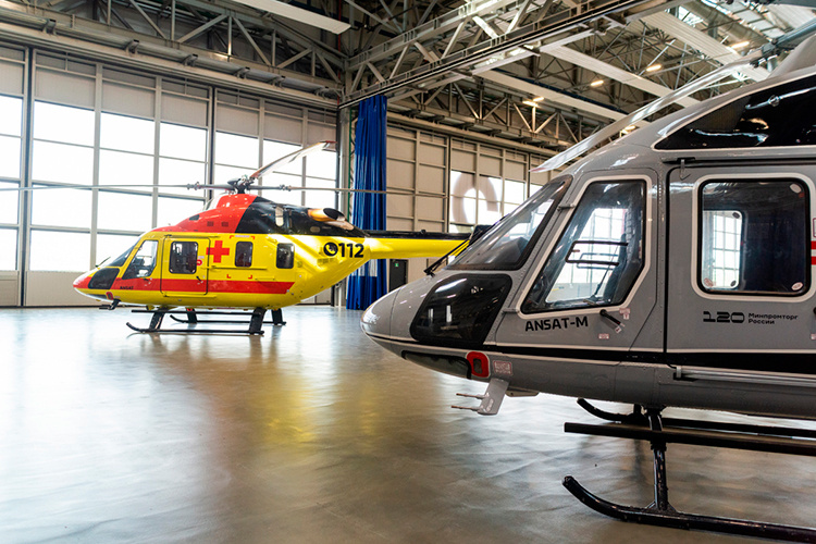   Модельный ряд казанского предприятия теоретически состоит из четырех наименований — Ми-8, «Ансат», Ми-38, Ми-34, но фактически последним трем типам еще только предстоит полноценно выйти на рынок.   
Фото: «БИЗНЕС Online»